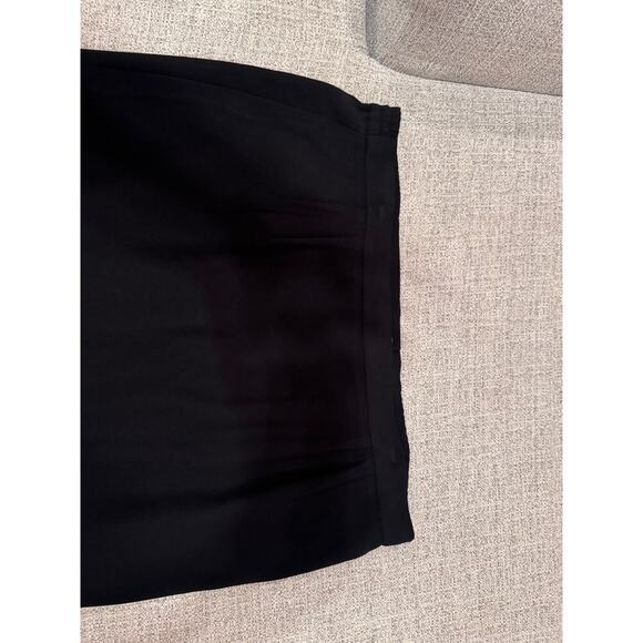 August Max Women Ppus Size Black Pencil Skirt Lined Button Zip Closure Sz 18w - Picture 2 of 12